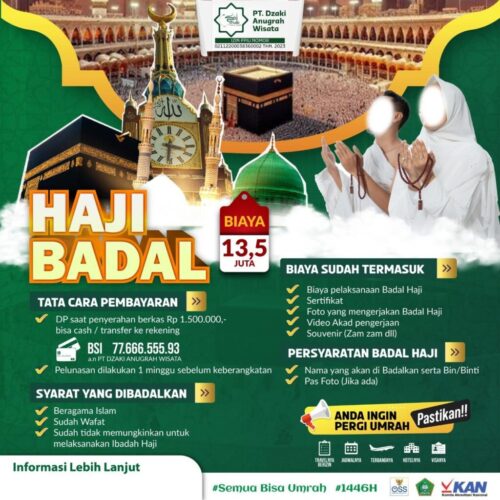 Paket Badal Haji Paket Badal Haji